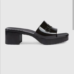 Gucci Rubber Slide Sandal